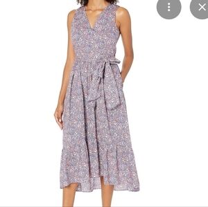 J. Crew Made With Liberty Fabric Floral Sleeveless Maxi Dress - 0 Spring Summer